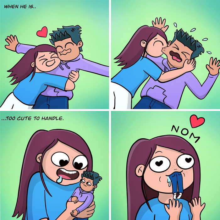 30 Comics That Nail The Weird & Wonderful Everyday Stuff Couples Do