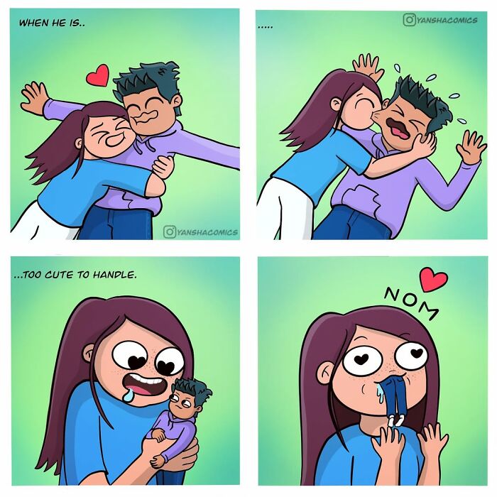 30 Comics That Nail The Weird & Wonderful Everyday Stuff Couples Do