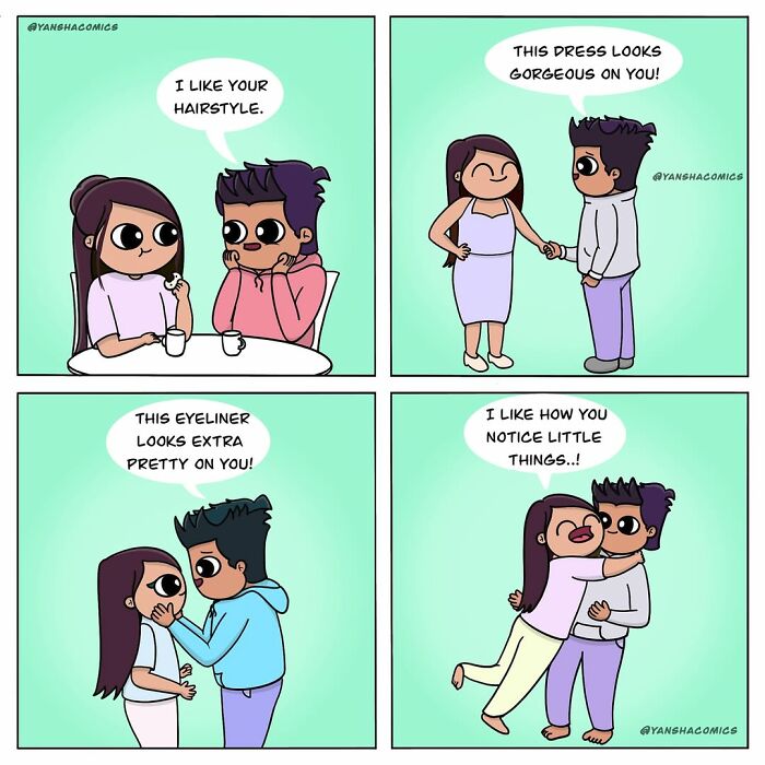 30 Comics That Nail The Weird & Wonderful Everyday Stuff Couples Do