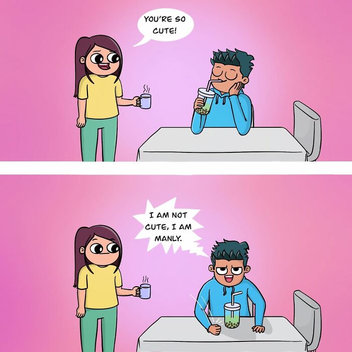 30 Comics That Nail The Weird & Wonderful Everyday Stuff Couples Do