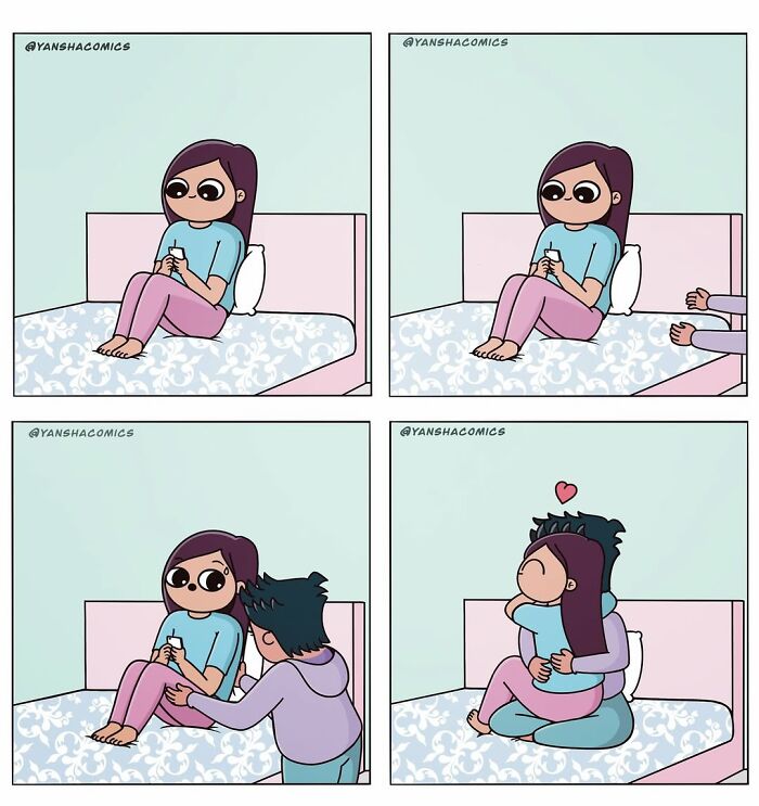 30 Comics That Nail The Weird & Wonderful Everyday Stuff Couples Do