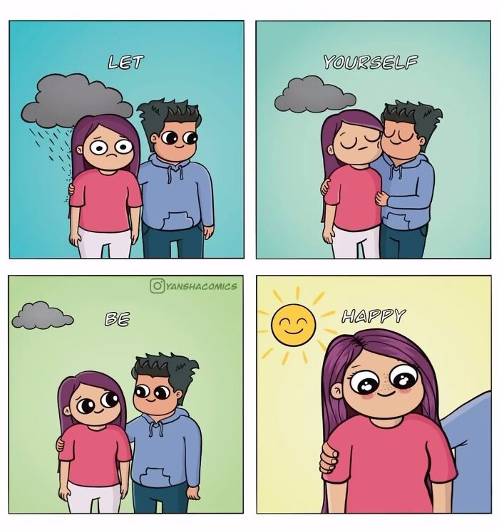30 Comics That Nail The Weird & Wonderful Everyday Stuff Couples Do
