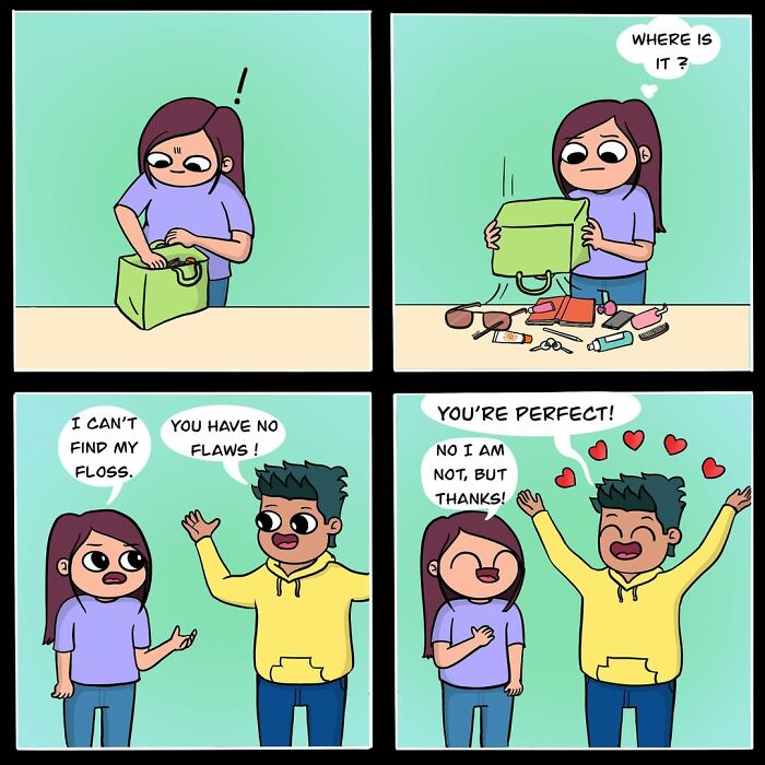 30 Comics That Nail The Weird & Wonderful Everyday Stuff Couples Do