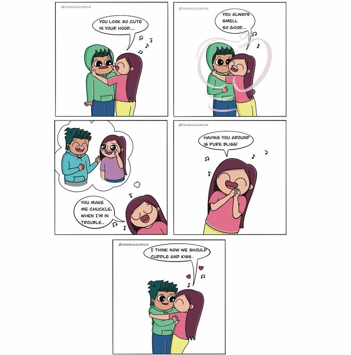 30 Comics That Nail The Weird & Wonderful Everyday Stuff Couples Do