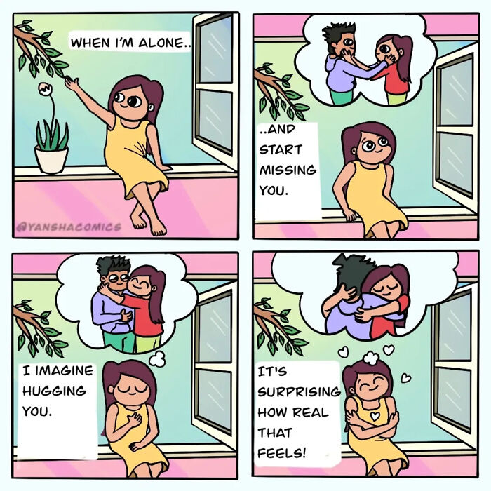 30 Comics That Nail The Weird & Wonderful Everyday Stuff Couples Do