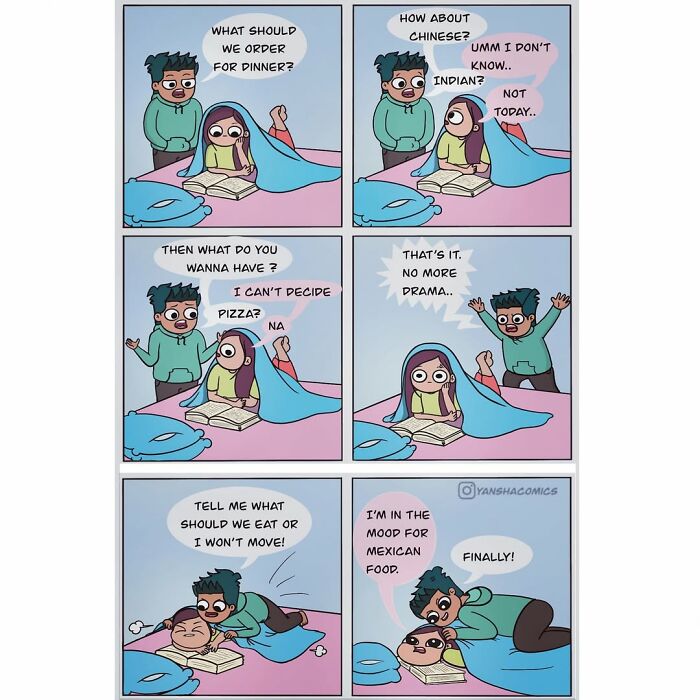 30 Comics That Nail The Weird & Wonderful Everyday Stuff Couples Do