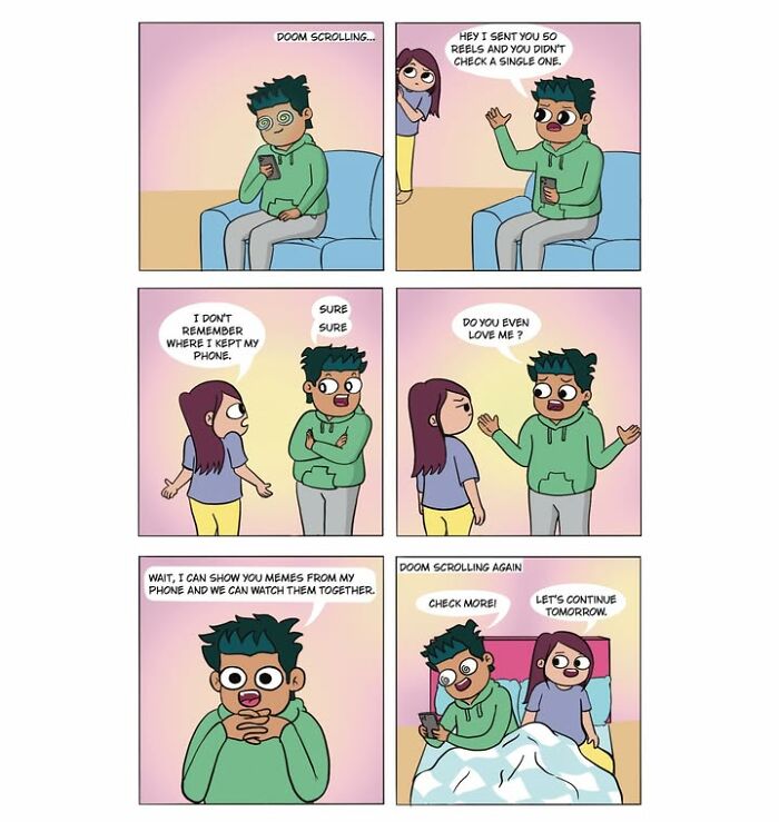 30 Comics That Nail The Weird & Wonderful Everyday Stuff Couples Do