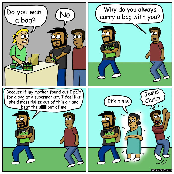 Wait, Guess What These 35 Comics Made From Everyday Weirdness?