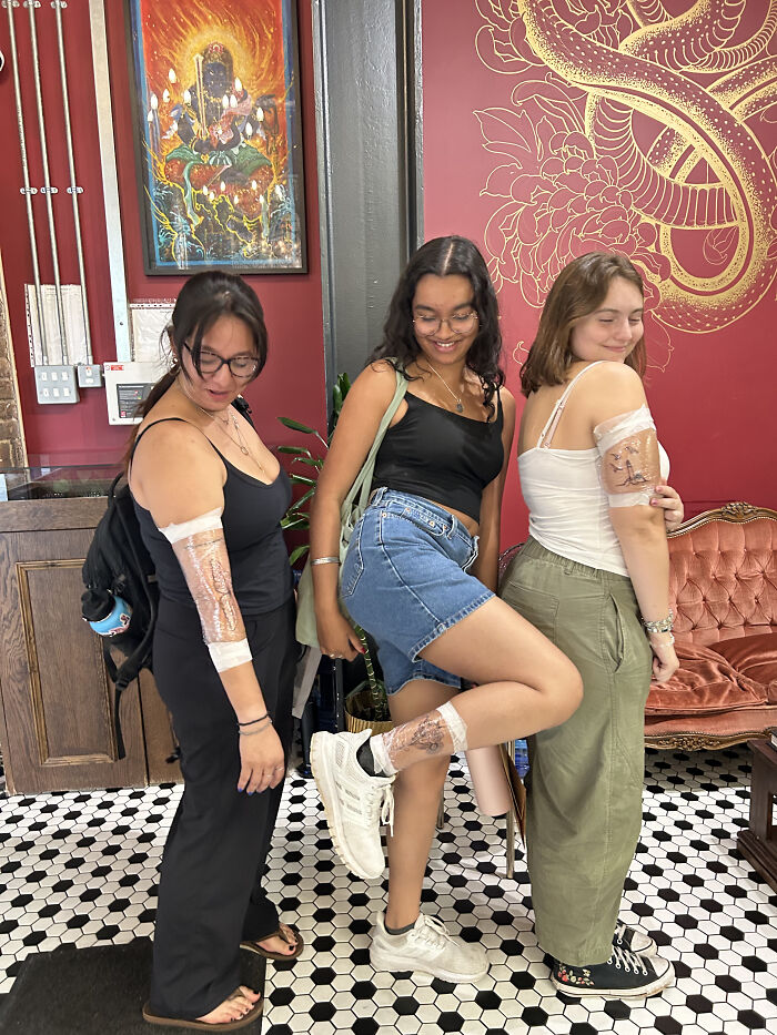 Three Friends, Three Tattoos, One Legendary Day