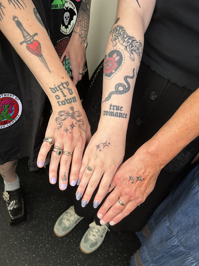 Mom’s First Tattoo—with Daughter Support