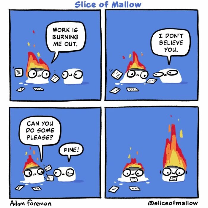 42 Marshmallow Comics That Make Life Look Way Cuter (And Hilarious)