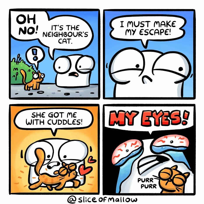 42 Marshmallow Comics That Make Life Look Way Cuter (And Hilarious)