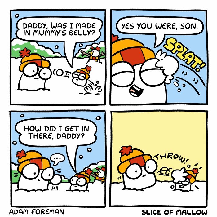 42 Marshmallow Comics That Make Life Look Way Cuter (And Hilarious)