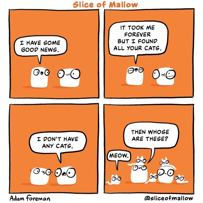 42 Marshmallow Comics That Make Life Look Way Cuter (And Hilarious)