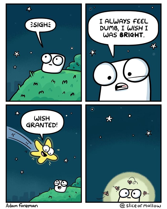 42 Marshmallow Comics That Make Life Look Way Cuter (And Hilarious)