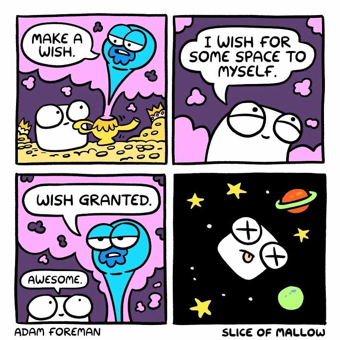 42 Marshmallow Comics That Make Life Look Way Cuter (And Hilarious)