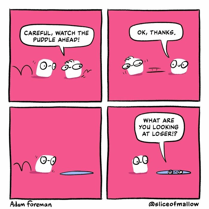 42 Marshmallow Comics That Make Life Look Way Cuter (And Hilarious)