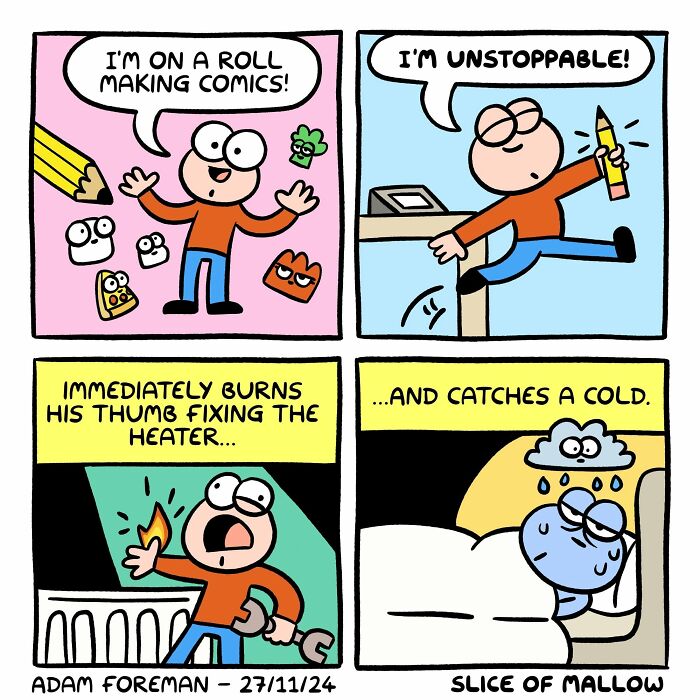 42 Marshmallow Comics That Make Life Look Way Cuter (And Hilarious)