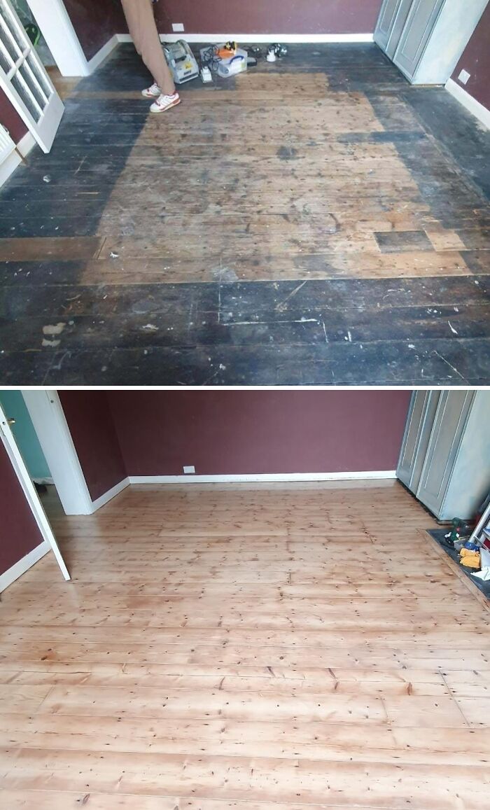 130-Year-Old Floors Got a Glow Up