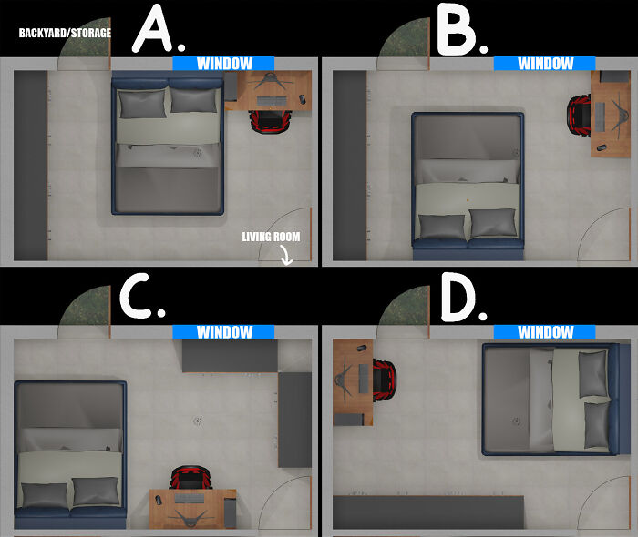 Bedroom Layout Showdown: Which One Wins?