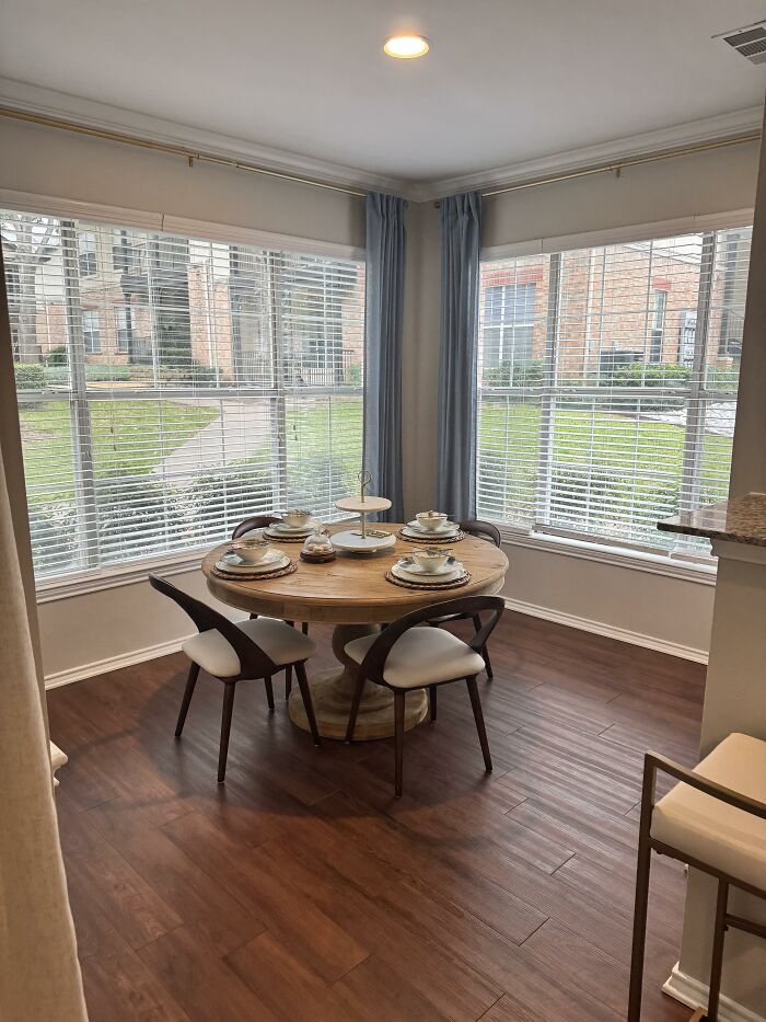 Banquette Bench Battle: Light or Dark Wood?