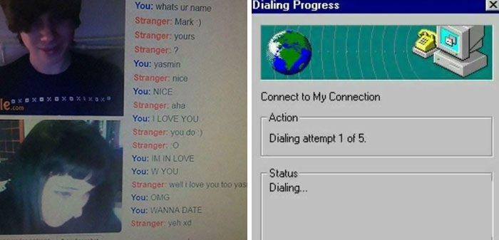 Wait, They Actually Saved These Weird Old Internet Screenshots?!