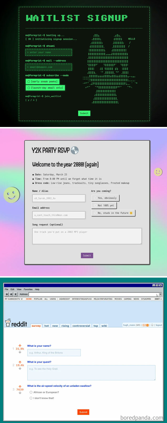 Wait, They Actually Saved These Weird Old Internet Screenshots?!