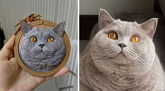 Meet Fiera! I Made Her Face Into A 3D Leather Charm—Do I Capture Her Vibe?