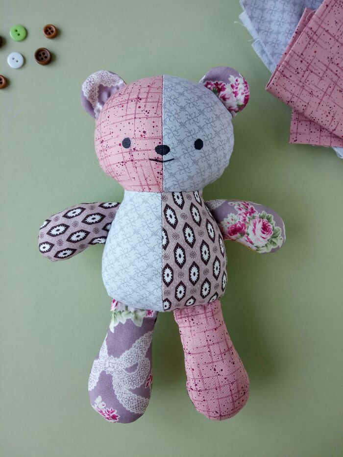 Here’s My Handmade Teddy Bear—Would You Cuddle It?