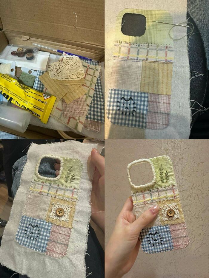 Patchwork Phone Case For Beginners—Turns Out It’s Totally Doable!
