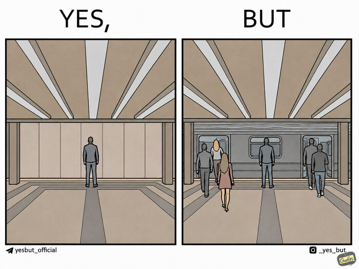 Wait, They Actually Notice These Everyday Weirdos? 27 Comics That Nail Life’s Little Oops Moments