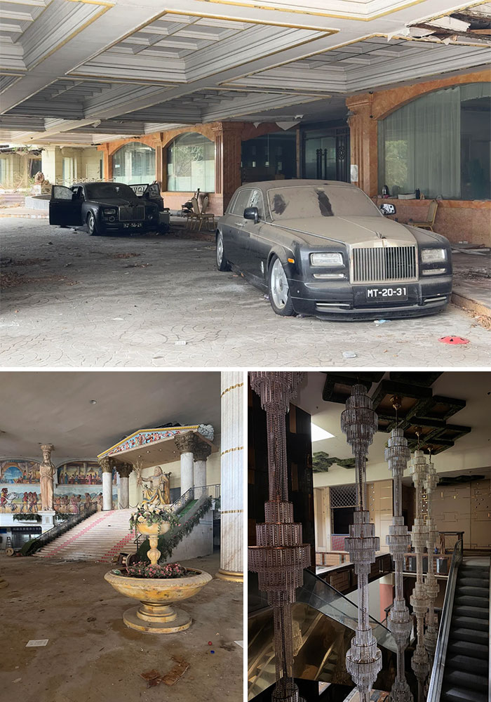 I Explored a Wild Abandoned Casino Hotel with Fancy Cars