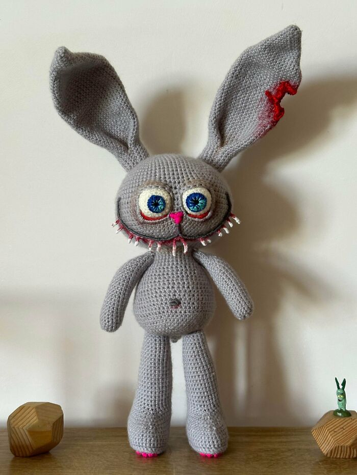 Oops… Tried To Make A Bunny, But Things Got Weird