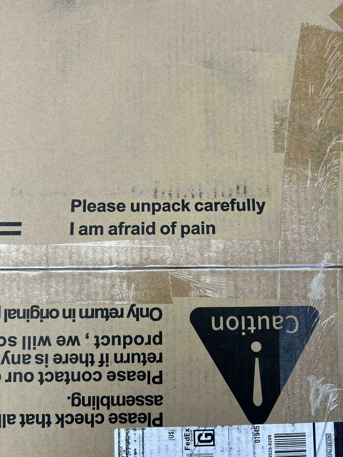 Safety Warning or Mystery Box?