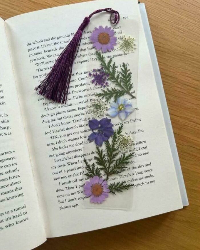 Pressing Flowers Into Bookmarks Might Be The Cheapest Side Hustle Ever