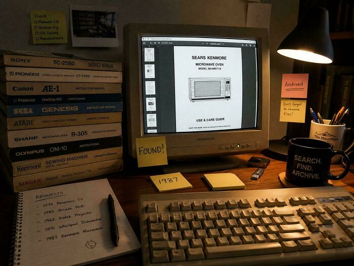 I Turned Finding Weird Old Manuals Into A Side Hustle And Folks Actually Pay Me