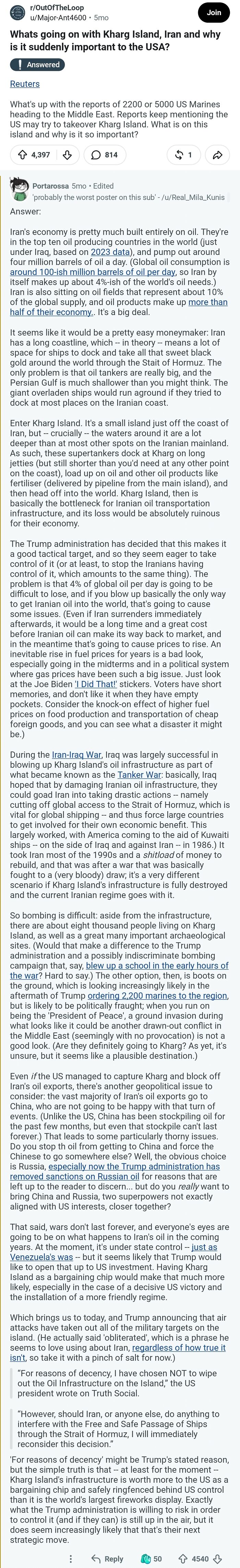Explaining the Lowdown on Kharg Island: Economy and Why Everyone's Talking About It