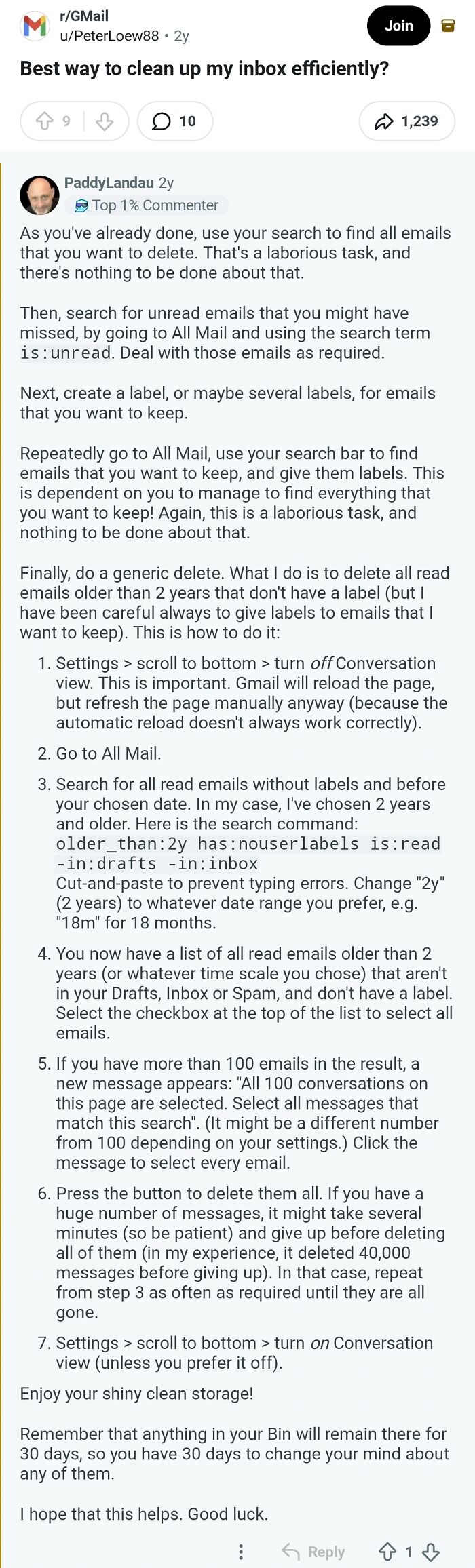 How to Turn Your Gmail Inbox from Garbage to Great, According to a Pro