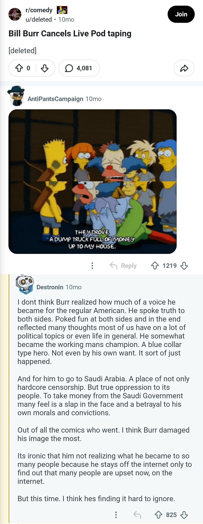 "I Don't Think Burr Realized He Became The Voice For Regular Americans..."