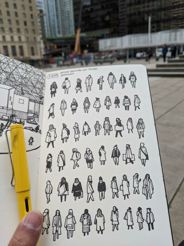 Doodle Magic – Turning Random Folks Into Tiny Art
