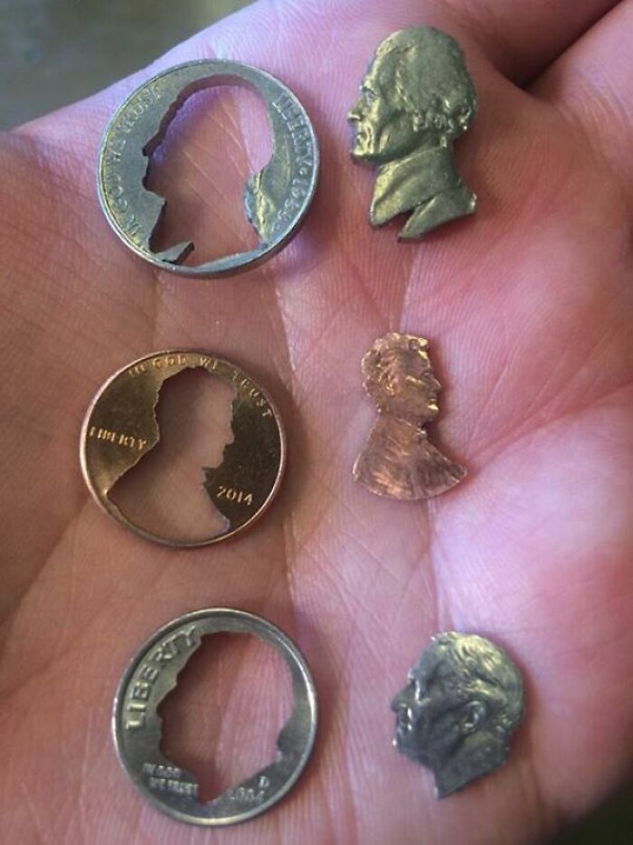 Defaced Coins: Old Money Getting a Makeover