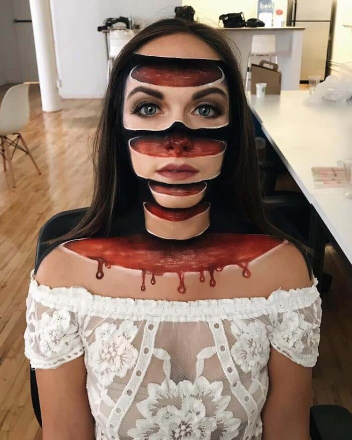 3D Halloween Makeup That Blew Our Minds