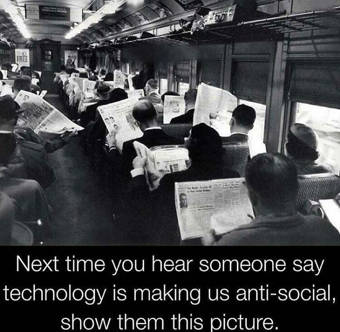 Turns Out We’ve Always Been Anti-Social