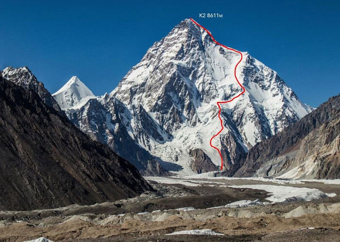 Skied Down K2 in July. Took 7 Hours. Insane!
