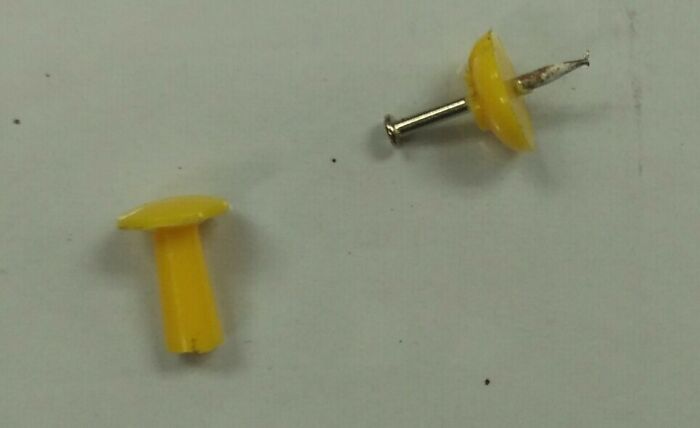 Today I Learned A Pin Is Just A Colored-Head Nail. Mind Blown