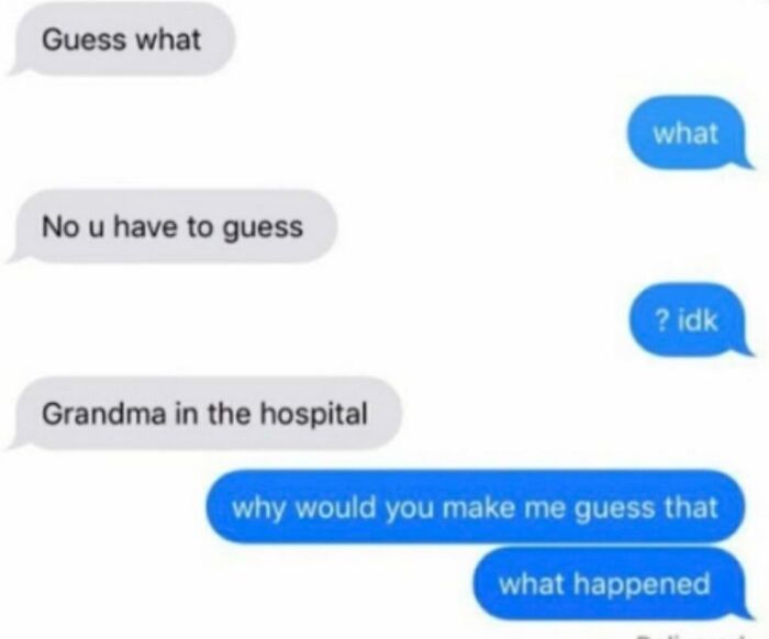 You Have to Guess!