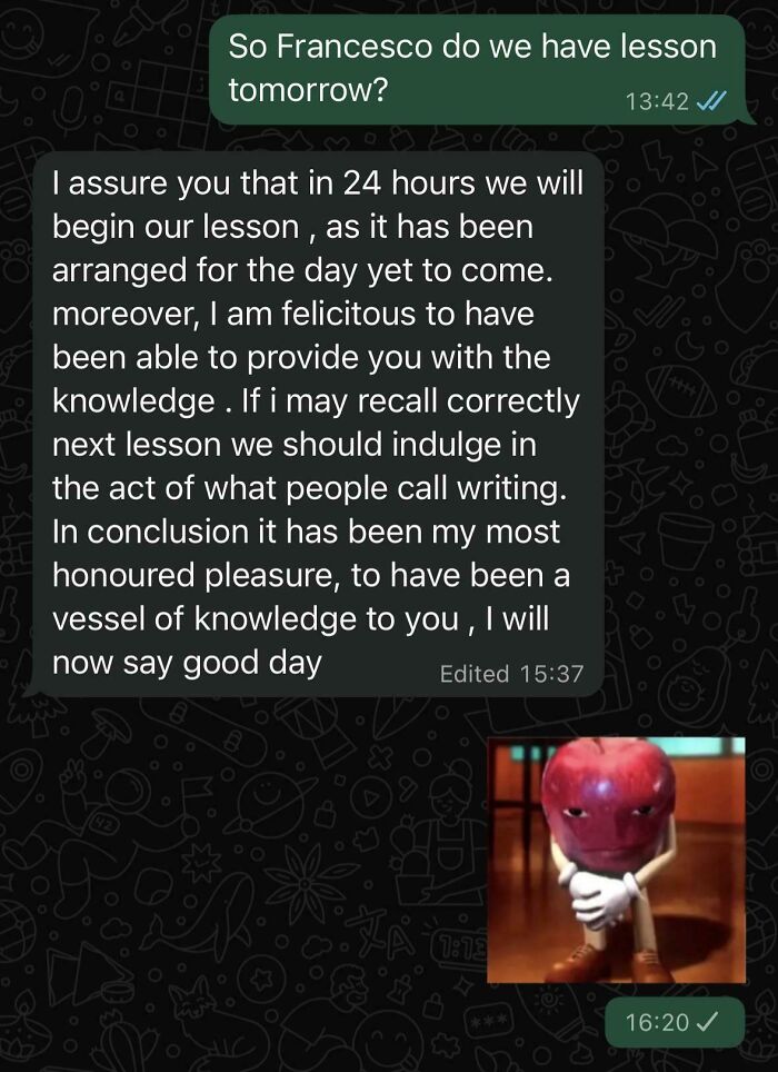 How My Friend Goes Wild After Learning Weird English Words
