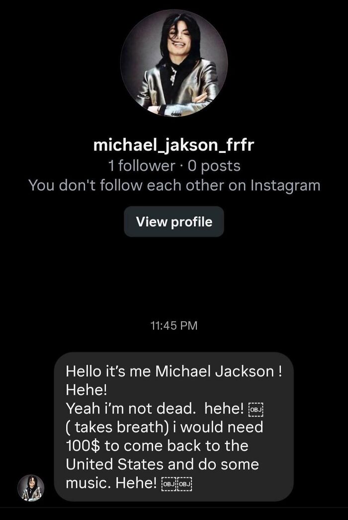 Mj? What’s Going On Here?