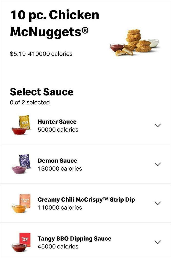 McDonald’s App Calories Are Wild—Removed From Pics for a Reason