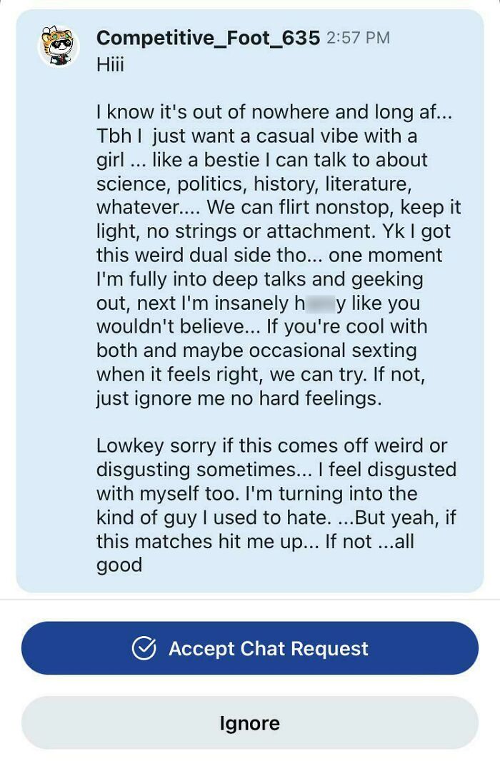 Just How Downbad Can Guys Get? Gosh.
